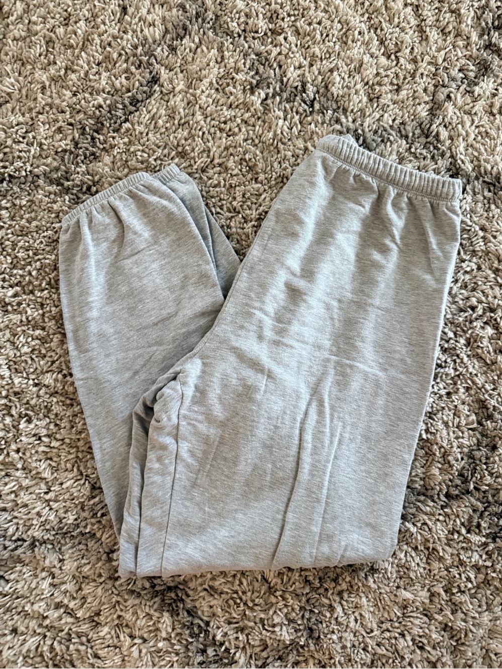 Offline by aerie Gray Elastic-Waist Joggers